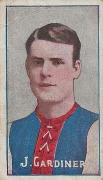 1908-09 Sniders and Abrahams Australian Footballers - Victorian League Players Series D #NNO Jack Gardiner Front